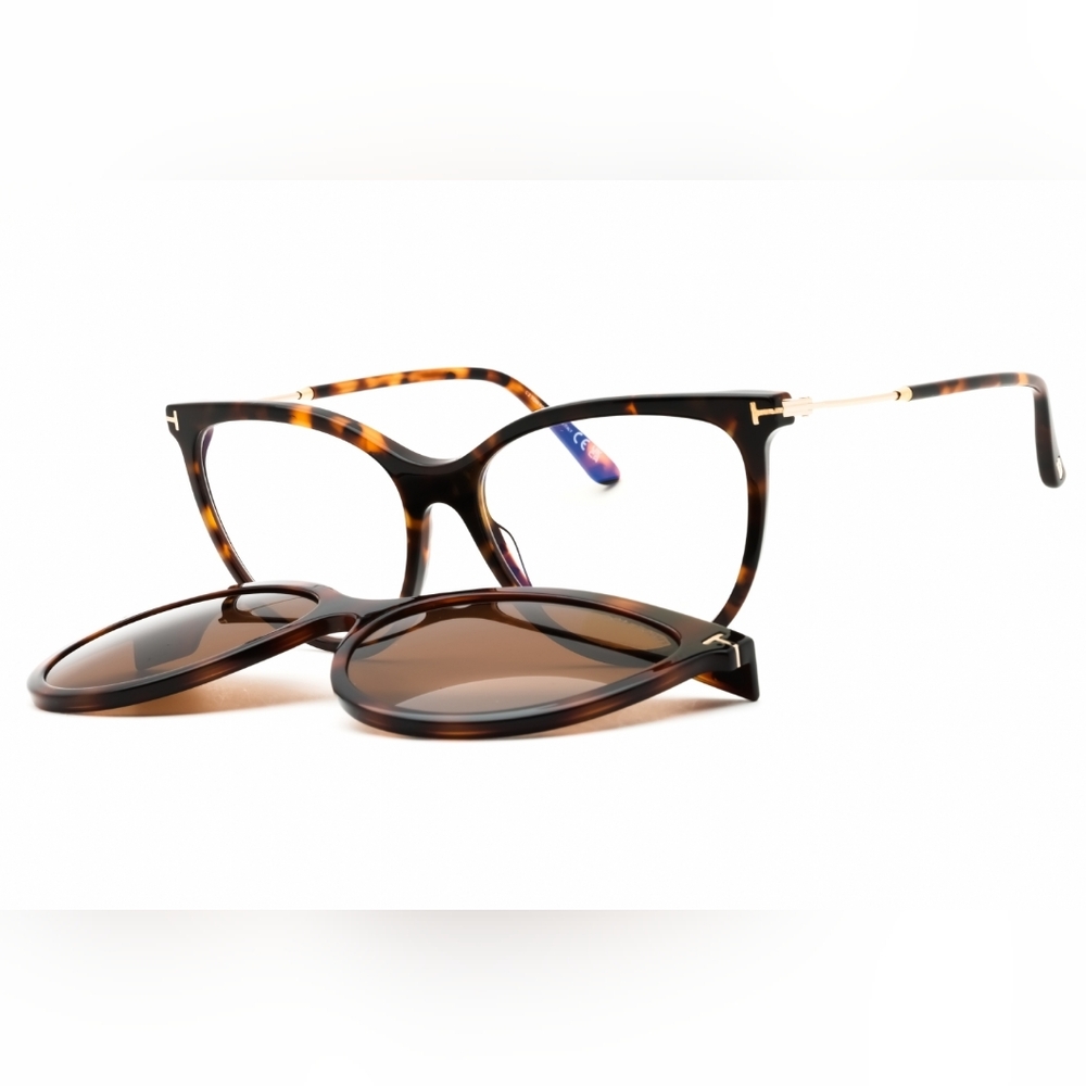 NWT,  Tom Ford FT5994-B, Woman's Cat Eye Eyewear,  Size56X16X140.